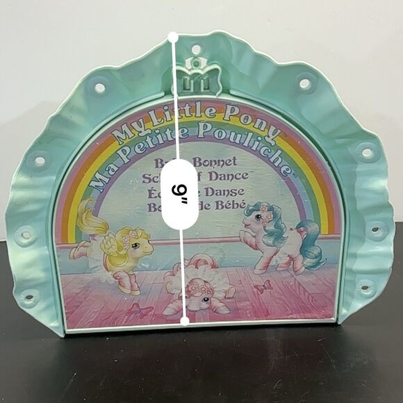 My Little Pony MLP G1 Baby Bonnet School of Dance 1986, Baby Soft Steps 1990 - Picture 11 of 11